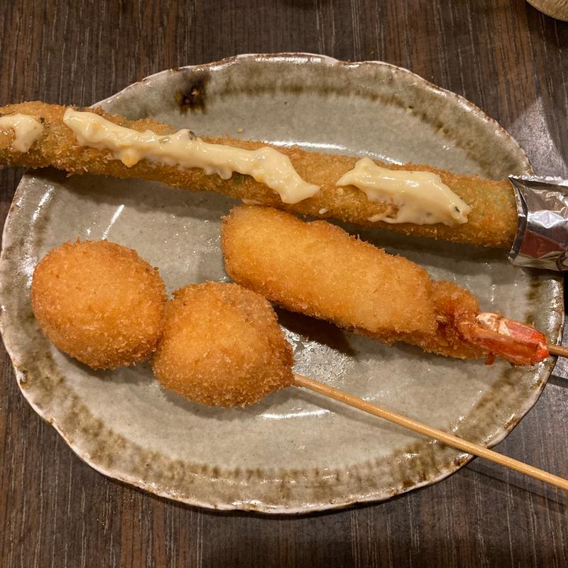 アスパラ(串かつ専門店 串亭)