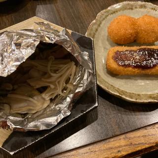 牡蠣のホイル焼き(串かつ専門店 串亭)