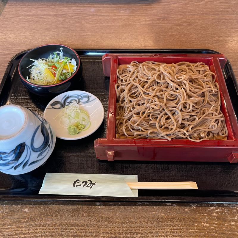 ダッタンもりそば 大盛り(たつみそば)