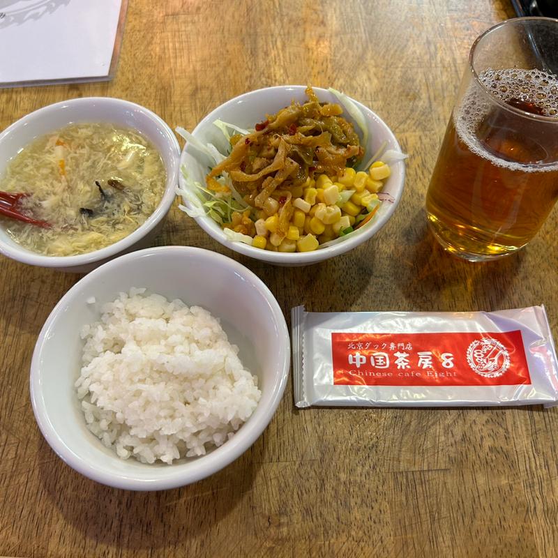 食べ放題メニュー(24H 北京ダック専門店 中国茶房8 新宿店 Chinese café Eight)