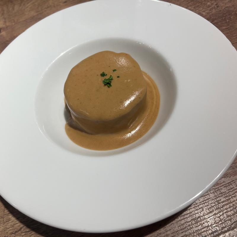 大根ポルチーニ茸のクリームソース(フレンチ惣菜 赤白 KOHAKU)