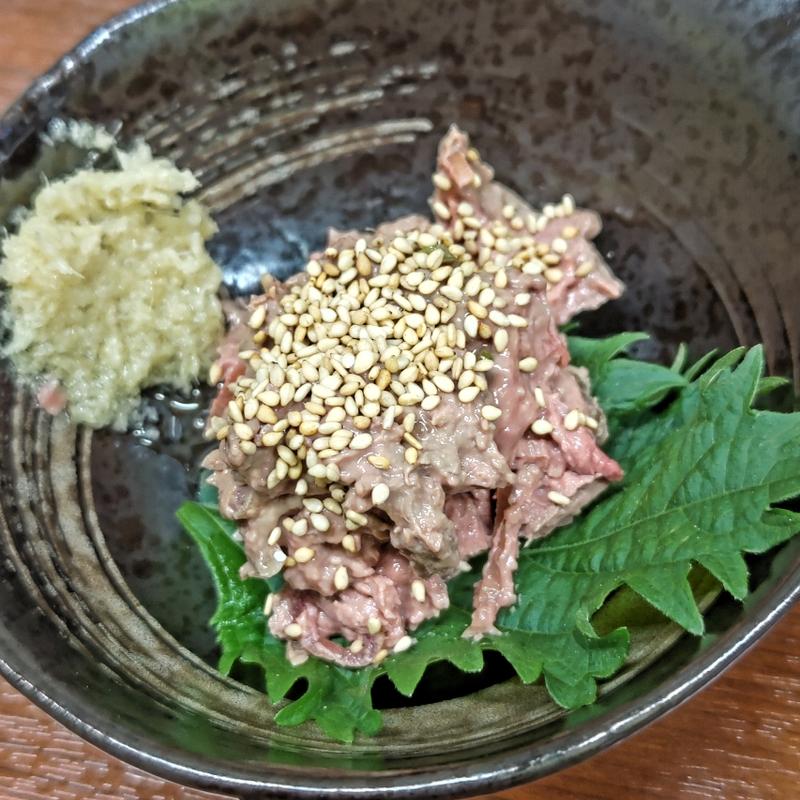 レバーなめろう(大衆食堂2.0 とぽす)