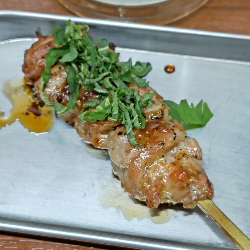 せせり(大葉醤油)(大衆食堂2.0 とぽす)