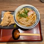 とり天うどん(自家製麺 杵屋 天満橋京阪パナンテ店)