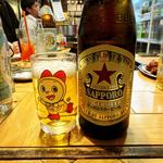 サッポロ赤星ラガー(大衆酒場 チャン栓チャン)