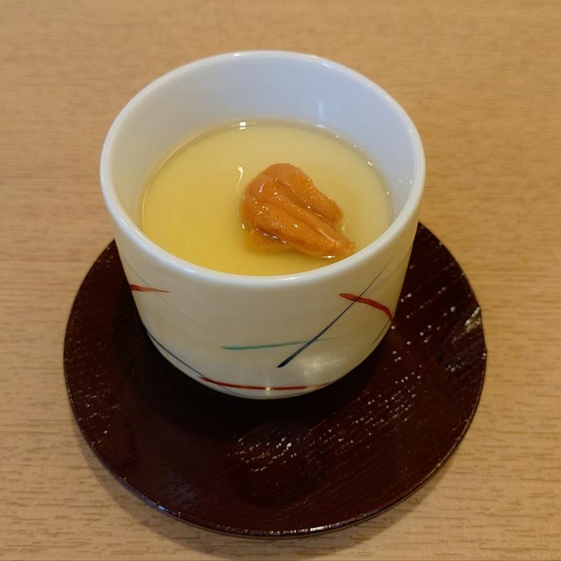 ウニ茶碗蒸し(うに むらかみ 函館本店)