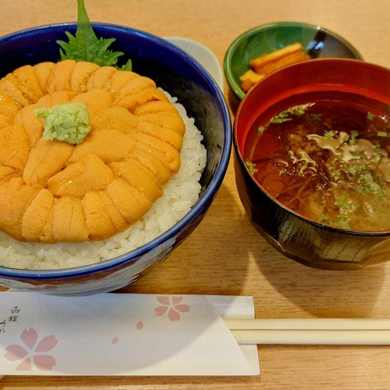 無添加生うに丼(うに むらかみ 函館本店)