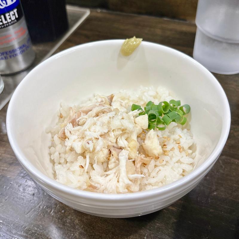 鯛のほぐし身ご飯(ラーメン晃煇)