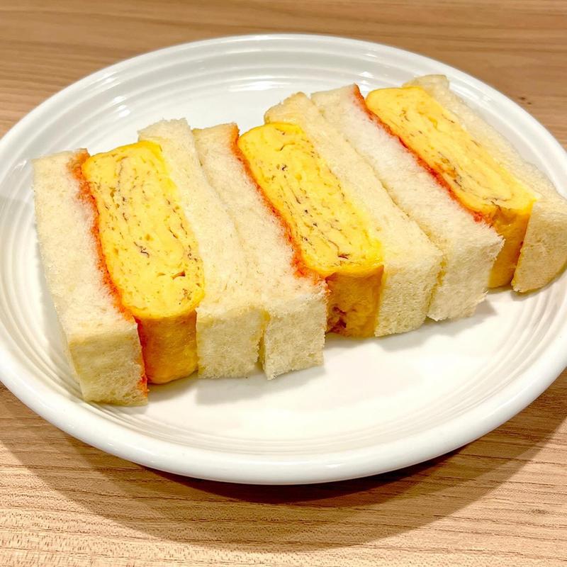 厚焼きだし巻きたまごサンド(千成屋珈琲ラゾーナ川崎プラザ)