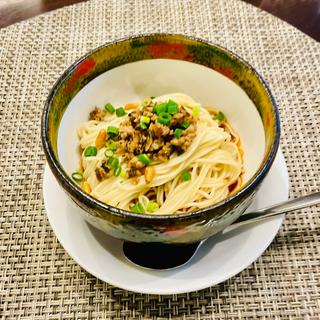 成都式汁なし担担麺