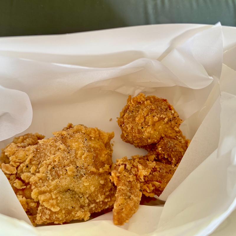 ごま油香るパリパリ旨塩チキン(ケンタッキーフライドチキン船橋芝山店)