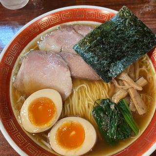 特醤油ラーメン　細麺(麺処　懐や(ふところや))