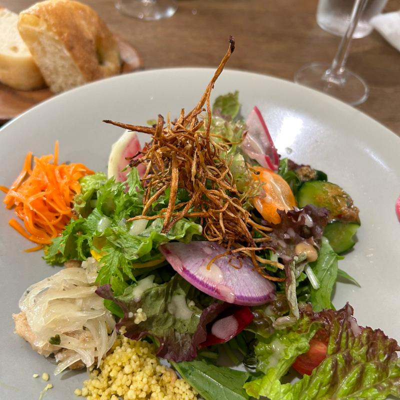 鎌倉野菜の前菜サラダ(BREEZE BIRD CAFE & BAKERY)