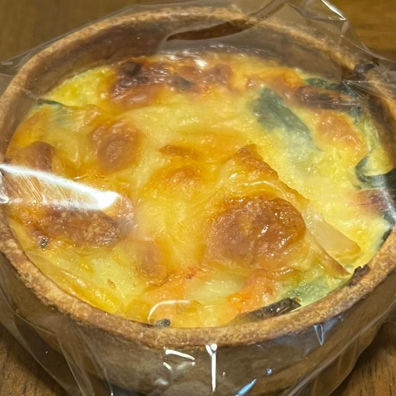 筍とほうれん草のキッシュ(花咲みベーカリー)