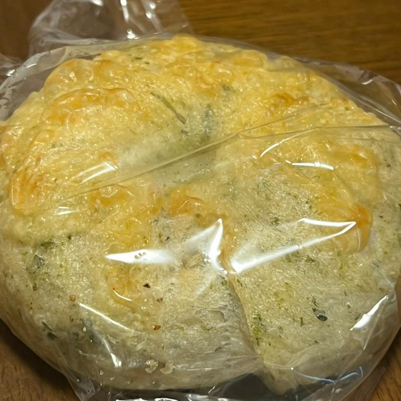 あおさとチーズのベーグル(花咲みベーカリー)