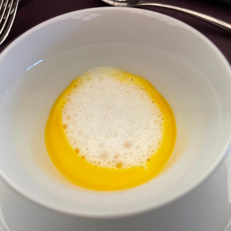 季節のポタージュ(大阪城西の丸庭園 大阪迎賓館)