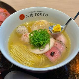 特製柚子塩らぁ麺(入鹿TOKYO)