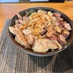 3種チャーシューご飯