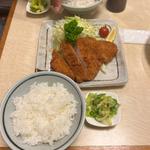 ロースかつ定食(はせ川)