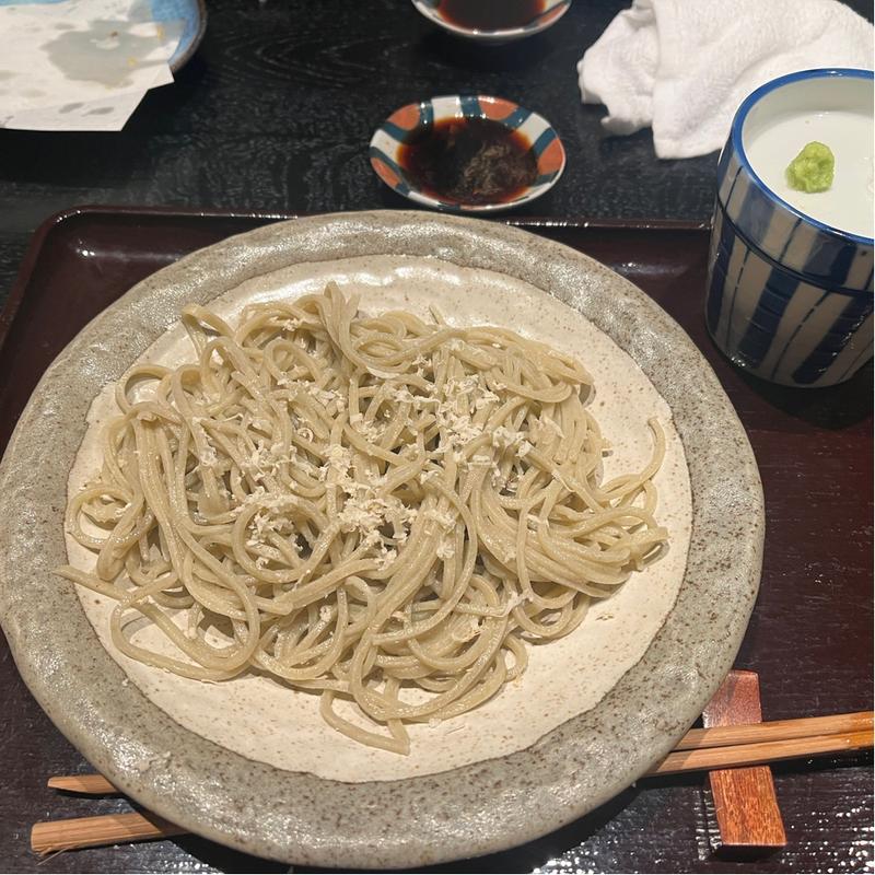 山川わさびそば(手打ち蕎麦 きさく)