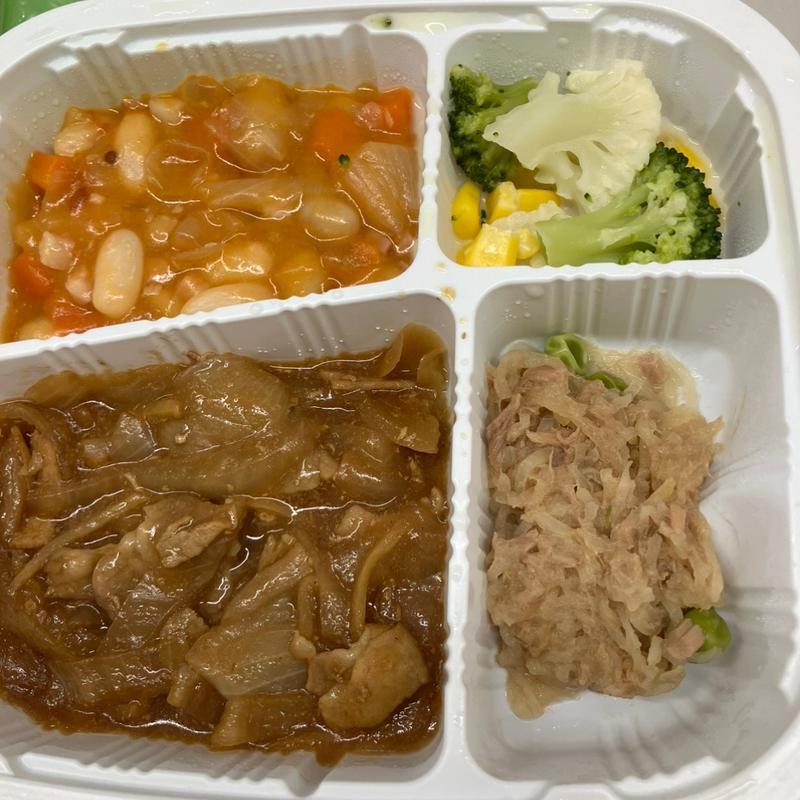 生姜焼き弁当(まごころふぁーむ)