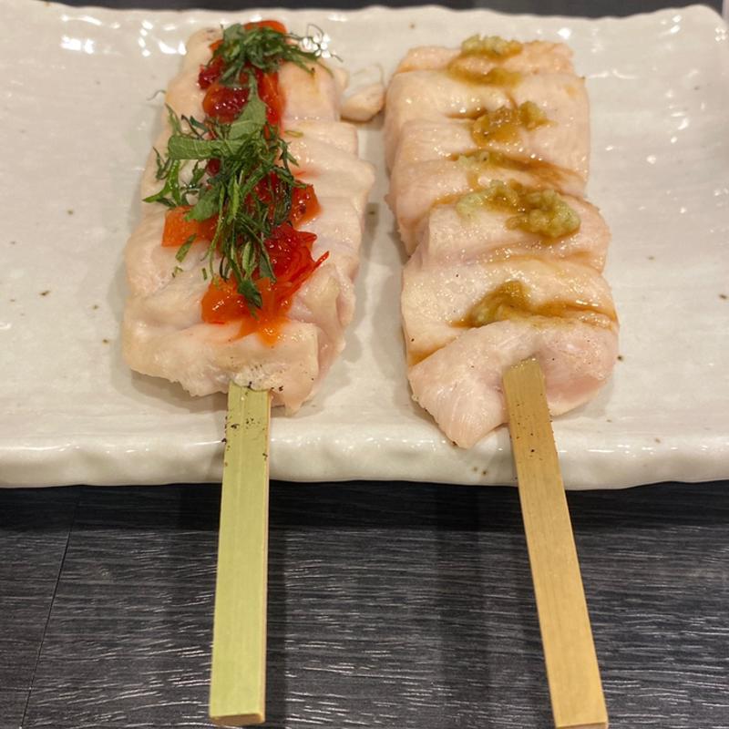 梅しそ焼　さび焼(炭火やきとり 夏侯惇)