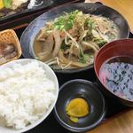 豚もやし炒め定食(博多くろがね 広島本店)