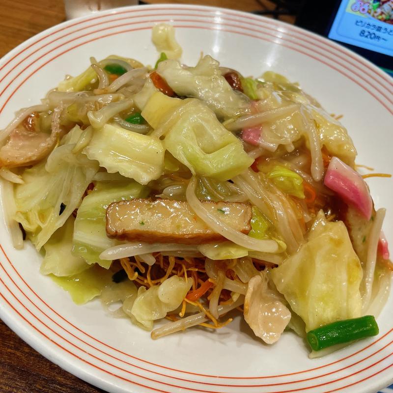 長崎皿うどん(リンガーハット 梅田店)