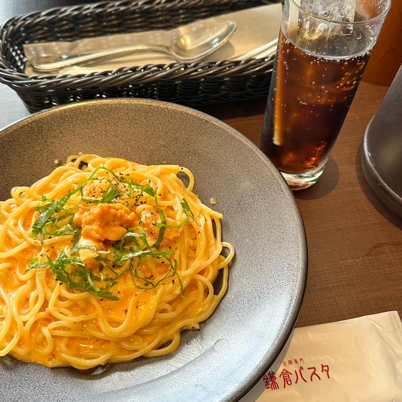 うにたらこパスタ(鎌倉パスタ ゆめタウン徳島店 )