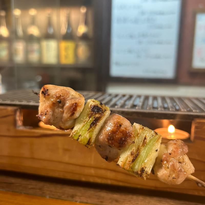鶏串焼き(ネギマ)(縁や )