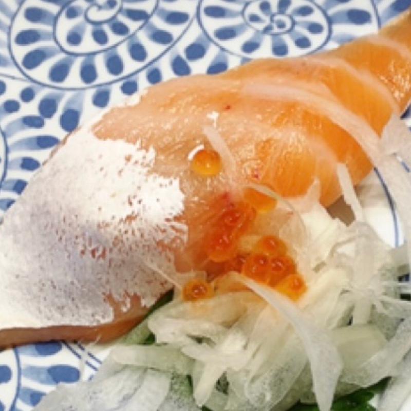 とろサーモン(大起水産 回転寿司 堺店)