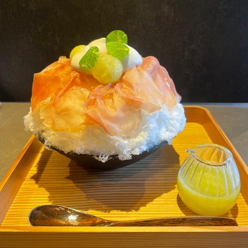 生ハム マスクメロン(デギスタシオン （DEGUSTATION）)