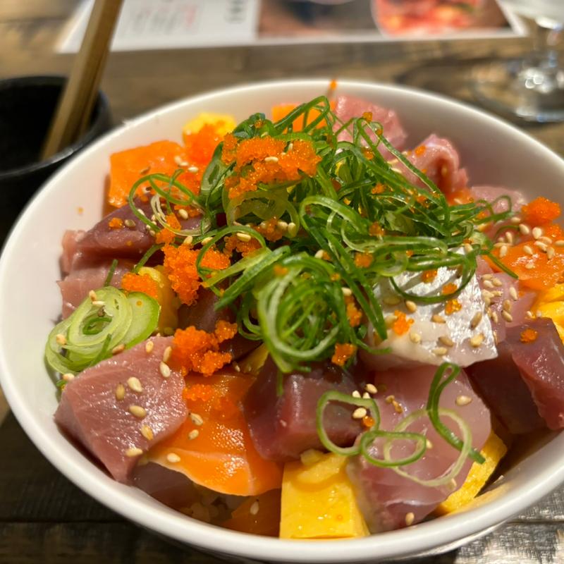 海鮮チラシ丼(スシブヤ 渋谷ストリーム)