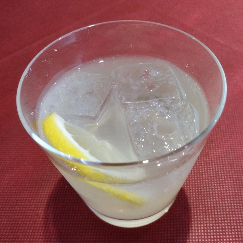 自家製レモネードソーダ(レストラン ミモザ)