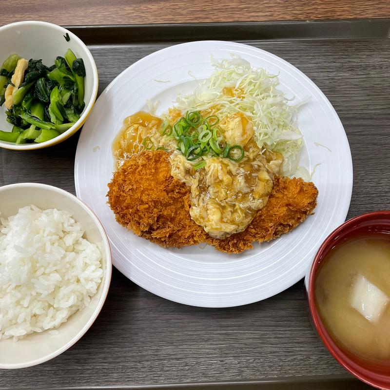 ささみカツ卵とじあん(広島大学生協 プナナダイニング )