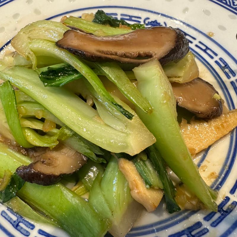 青梗菜炒め(中国料理 天龍)