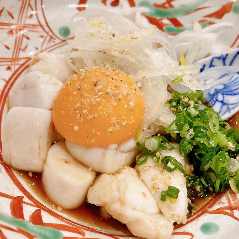 鯛の白子ユッケ(二毛作 )