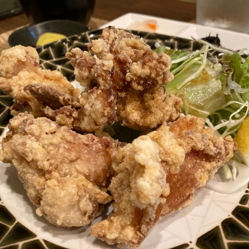 四万十鳥唐揚げ定食(肉バル&ダイニング CoCostage)