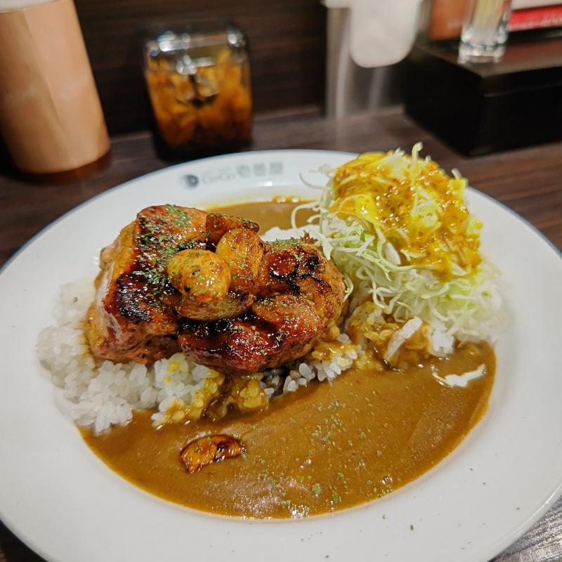 肉塊トンテキカレー(LEVEL1)(CoCo壱番屋 中区本町店)