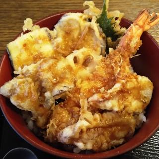 ミニ天丼(岩駒庵)