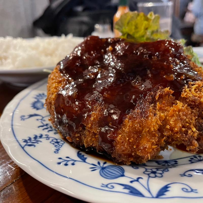 シンプルメンチセット　大盛り(六曜舎)