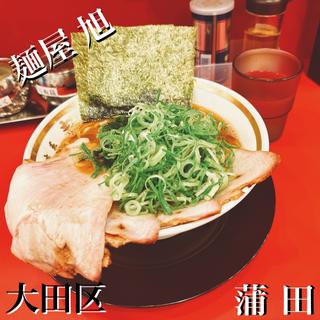 チャーシュー麺九条ねぎトッピング(大輝家直系 麺屋 旭)