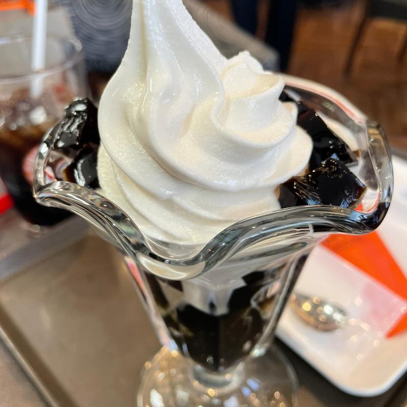 コーヒーゼリーパフェ(サンマルクカフェ イトーヨーカドー東久留米店)