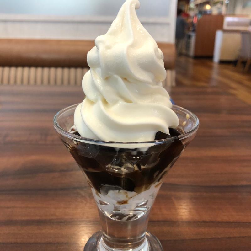 コーヒーゼリーのミニサンデー(ジョナサン 八潮西袋店)