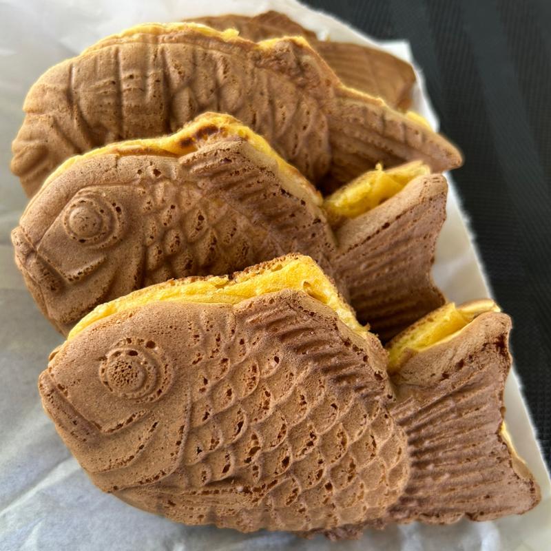 たい焼き(抹茶)(小町たこ亭 瀬田川店)