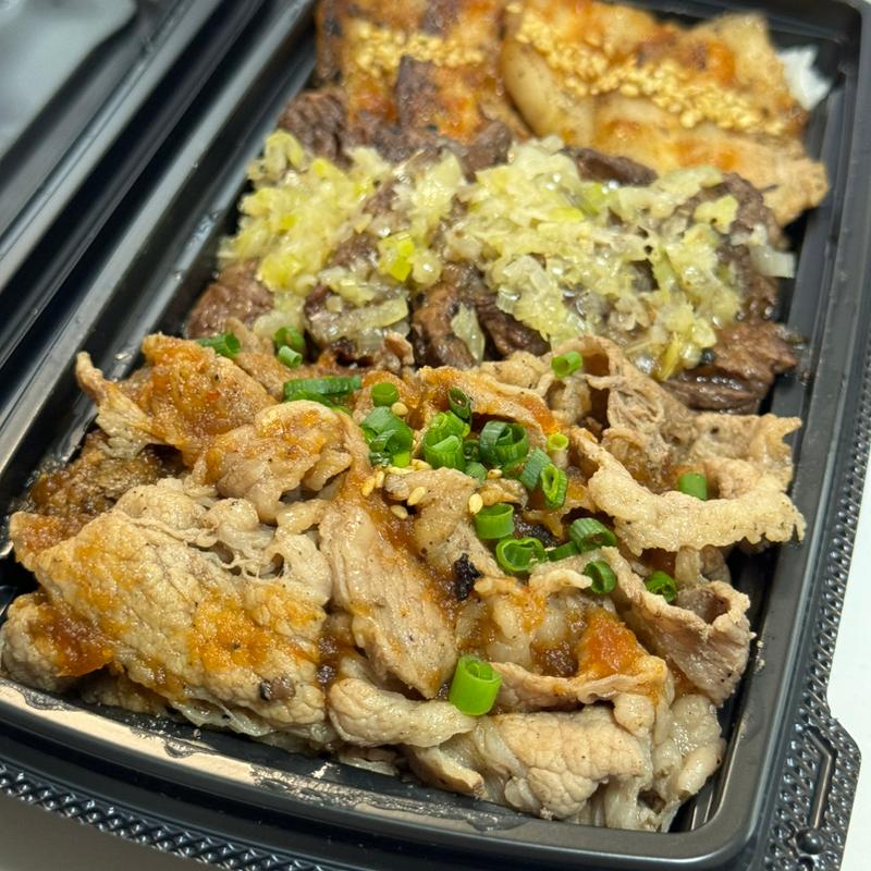 超大盛トリプル焼肉弁当(代官山焼肉 kintan)