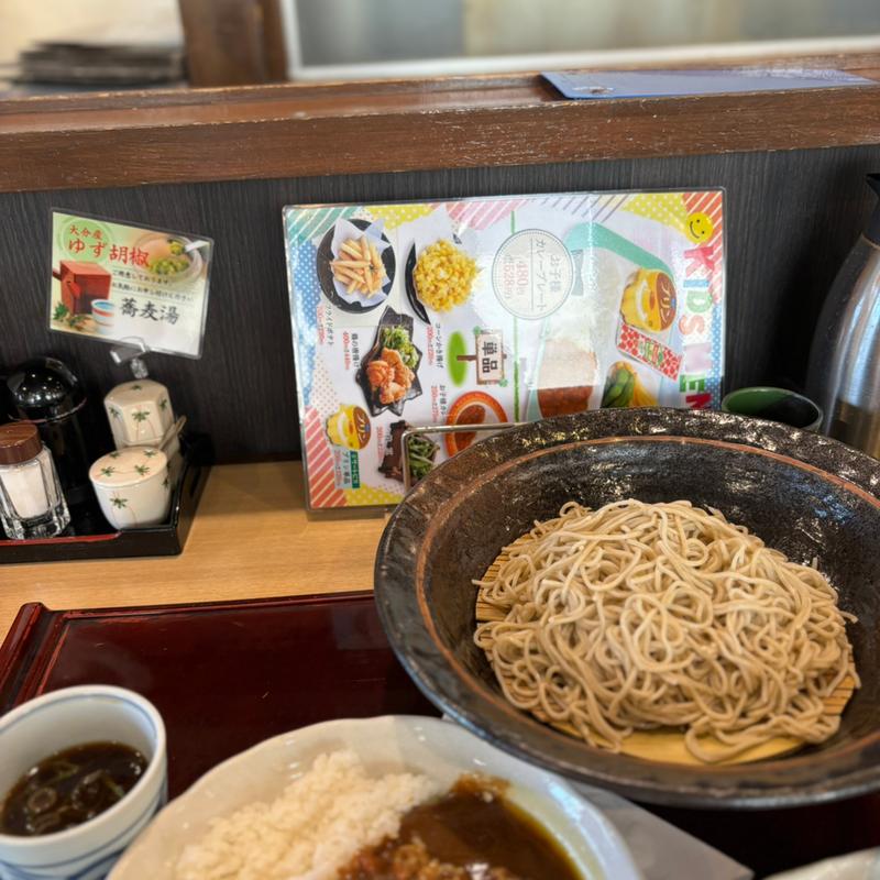 カレーセット(生そば あずま 坂戸店)
