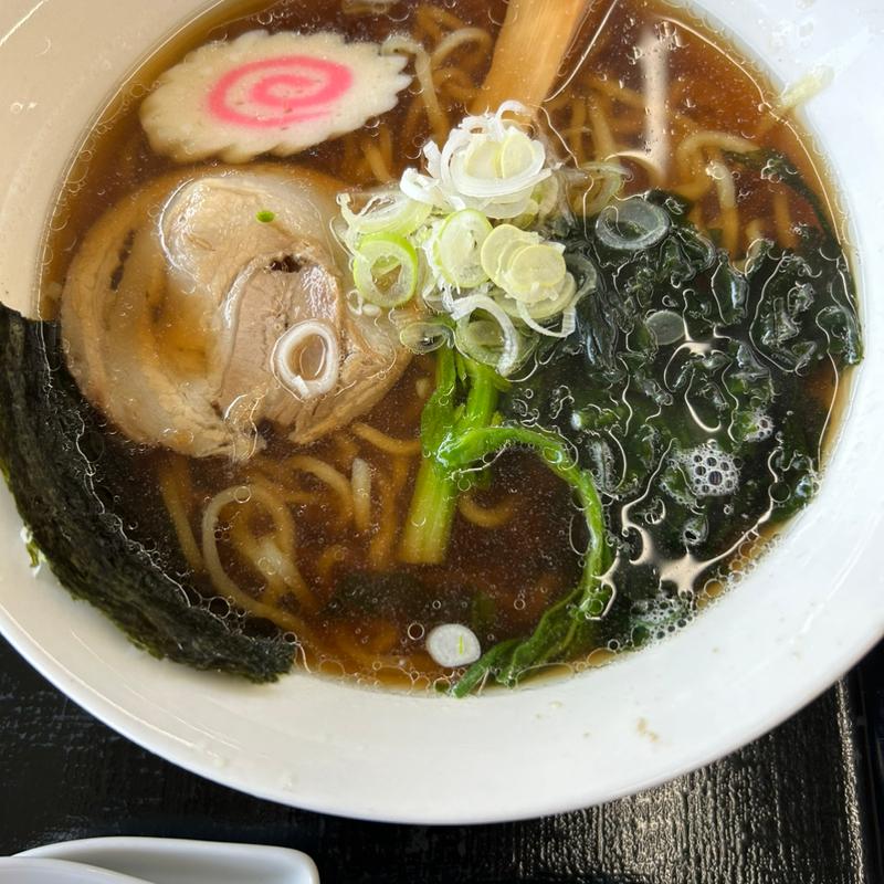 矢板ラーメン(城の湯やすらぎの里 温泉センター)