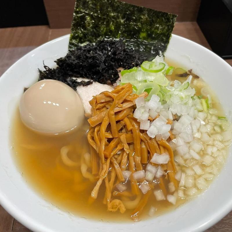 限定B アサリと煮干しの手揉み中華そば(煮干し中華そば 山形屋)