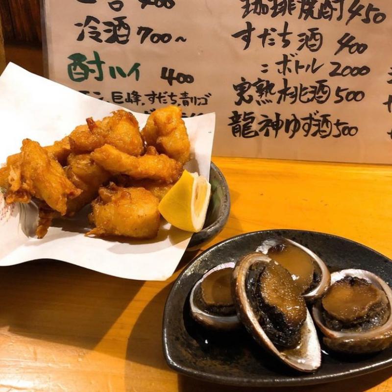 ふぐ唐揚げ(や台ずしJR灘駅前町)